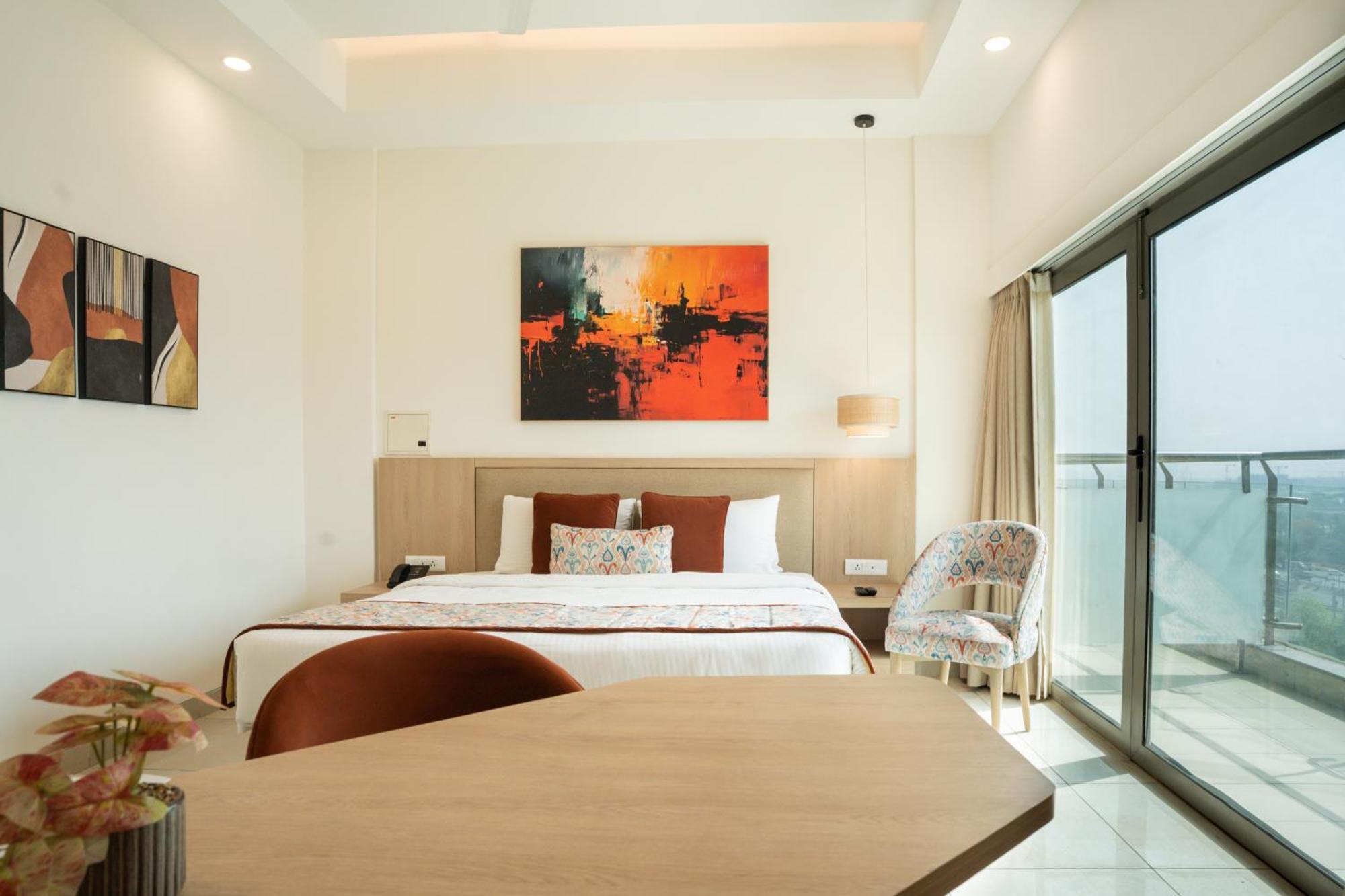 Ar Suites Klj Square Gurgaon Esterno foto